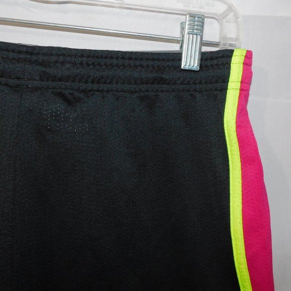 UNDER ARMOUR UA PERFORMANCE Mens S LOOSE FIT HEATGEAR SHORTS PINK Black yellow - Picture 6 of 7